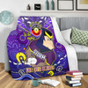 Melbourne Storm Naidoc Week Custom Blanket - For Our Elders Home Jersey Blanket