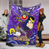 Melbourne Storm Naidoc Week Custom Blanket - For Our Elders Home Jersey Blanket