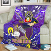 Melbourne Storm Naidoc Week Custom Blanket - For Our Elders Home Jersey Blanket