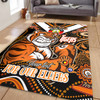 Wests Tigers Naidoc Week Custom Area Rug - For Our Elders Home Jersey Area Rug