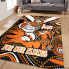 Wests Tigers Naidoc Week Custom Area Rug - For Our Elders Home Jersey Area Rug