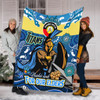 Gold Coast Titans Naidoc Week Custom Blanket - For Our Elders Home Jersey Blanket