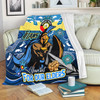 Gold Coast Titans Naidoc Week Custom Blanket - For Our Elders Home Jersey Blanket