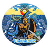Gold Coast Titans Naidoc Week Custom Round Rug - For Our Elders Home Jersey Round Rug