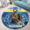 Gold Coast Titans Naidoc Week Custom Round Rug - For Our Elders Home Jersey Round Rug