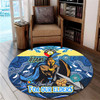 Gold Coast Titans Naidoc Week Custom Round Rug - For Our Elders Home Jersey Round Rug