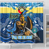 Gold Coast Titans Naidoc Week Custom Shower Curtain - For Our Elders Home Jersey Shower Curtain