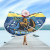 Gold Coast Titans Naidoc Week Custom Beach Blanket - For Our Elders Home Jersey Beach Blanket