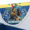 Gold Coast Titans Naidoc Week Custom Beach Blanket - For Our Elders Home Jersey Beach Blanket