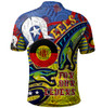 Parramatta Eels Naidoc Week Custom Polo Shirt - Parramatta Eels Naidoc Week For Our Elders With Dot Art Polo Shirt