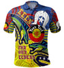 Parramatta Eels Naidoc Week Custom Polo Shirt - Parramatta Eels Naidoc Week For Our Elders With Dot Art Polo Shirt