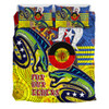 Parramatta Eels Naidoc Week Custom Bedding Set - Parramatta Eels Naidoc Week For Our Elders With Dot Art Bedding Set