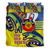 Parramatta Eels Naidoc Week Custom Bedding Set - Parramatta Eels Naidoc Week For Our Elders With Dot Art Bedding Set