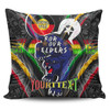 Penrith Panthers Naidoc Week Custom Pillow Covers - Penrith Panthers Naidoc Week For Our Elders Australian Indigenous Dot Art Pillow Covers