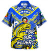 Parramatta Eels Naidoc Week Custom Hawaiian Shirt - For Our Elders Run to Paradise Hawaiian Shirt