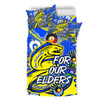 Parramatta Eels Naidoc Week Custom Bedding Set - For Our Elders Run to Paradise Bedding Set