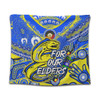 Parramatta Eels Naidoc Week Custom Tapestry - For Our Elders Run to Paradise Tapestry