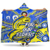 Parramatta Eels Naidoc Week Custom Hooded Blanket - For Our Elders Run to Paradise Hooded Blanket