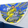 Parramatta Eels Naidoc Week Custom Beach Blanket - For Our Elders Run to Paradise Beach Blanket