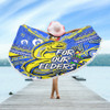 Parramatta Eels Naidoc Week Custom Beach Blanket - For Our Elders Run to Paradise Beach Blanket