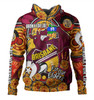 Brisbane Broncos Naidoc Week Custom Hoodie - Brisbane Broncos Naidoc Week For Our Elders Bronx for Life Sport Style Hoodie