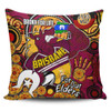 Brisbane Broncos Naidoc Week Custom Pillow Covers - Brisbane Broncos Naidoc Week For Our Elders Bronx for Life Sport Style Pillow Covers
