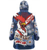 Sydney Roosters Naidoc Week Custom Snug Hoodie - Sydney Roosters Naidoc WeekFor Our Elders Dot Art Style With Lizard Snug Hoodie