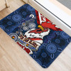 Sydney Roosters Naidoc Week Custom Door Mat - Sydney Roosters Naidoc WeekFor Our Elders Dot Art Style With Lizard Door Mat