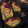 Brisbane Broncos Naidoc Week Custom Car Seat Covers - Brisbane Broncos For Our Elders Aboriginal Inspired Car Seat Covers