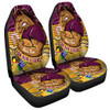 Brisbane Broncos Naidoc Week Custom Car Seat Covers - Brisbane Broncos For Our Elders Aboriginal Inspired Car Seat Covers