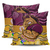 Brisbane Broncos Naidoc Week Custom Pillow Covers - Brisbane Broncos For Our Elders Aboriginal Inspired Pillow Covers