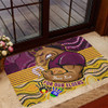 Brisbane Broncos Naidoc Week Custom Door Mat - Brisbane Broncos For Our Elders Aboriginal Inspired Door Mat