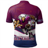 Sydney's Northern Beaches Sport Polo Shirt -  Sea Eagles Macost With Australia Flag Polo Shirt