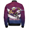 Sydney's Northern Beaches Sport Bomber Jacket -  Sea Eagles Macost With Australia Flag Bomber Jacket