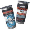 Cronulla-Sutherland Sharks Tumbler - I Can't Keep Calm I'm A Supporter Tumbler