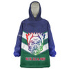 New Zealand Sport Snug Hoodie - Maori Face With NZ Flag Snug Hoodie