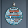 Sutherland and Cronulla Door Sign - Welcome To Our Fan Zone Door Sign