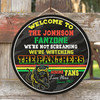 Penrith Panthers Door Sign - Welcome To Our Fan Zone Door Sign