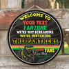 Penrith Panthers Door Sign - Welcome To Our Fan Zone Door Sign