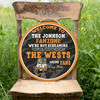 Wests Tigers Door Sign - Welcome To Our Fan Zone Door Sign