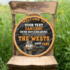 Wests Tigers Door Sign - Welcome To Our Fan Zone Door Sign