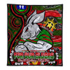 South Sydney Rabbitohs Custom Quilt - Bunnies For Our Elders Hoodie Quilt