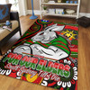 South Sydney Rabbitohs Custom Area Rug - Bunnies For Our Elders Hoodie Area Rug