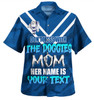 Canterbury-Bankstown Bulldogs Mother's Day Hawaiian Shirt - Screaming Mom and Crazy Fan