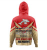 Redcliffe Dolphins Mother's Day Hoodie - Screaming Mom and Crazy Fan