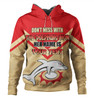 Redcliffe Dolphins Mother's Day Hoodie - Screaming Mom and Crazy Fan