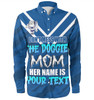 Canterbury-Bankstown Bulldogs Mother's Day Long Sleeve Shirt - Screaming Mom and Crazy Fan