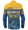 Parramatta Eels Mother's Day Long Sleeve Shirt - Screaming Mom and Crazy Fan