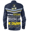 North Queensland Cowboys Mother's Day Long Sleeve Shirt - Screaming Mom and Crazy Fan