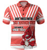 St. George Illawarra Dragons Mother's Day Polo Shirt - Screaming Mom and Crazy Fan